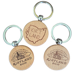 Shop this handcrafted 1.5-inch wooden Kirtland keychain. A lightweight, rustic souvenir perfect for keys, bags, or as a thoughtful gift. Shop now...
