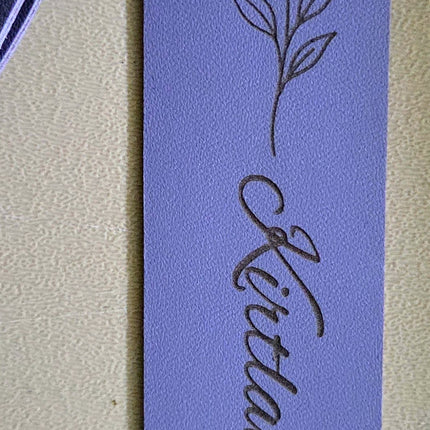 Kirtland Ohio Leather Bookmark