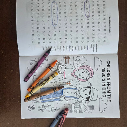 Kirtland heritage children’s storybook with colorful illustrations