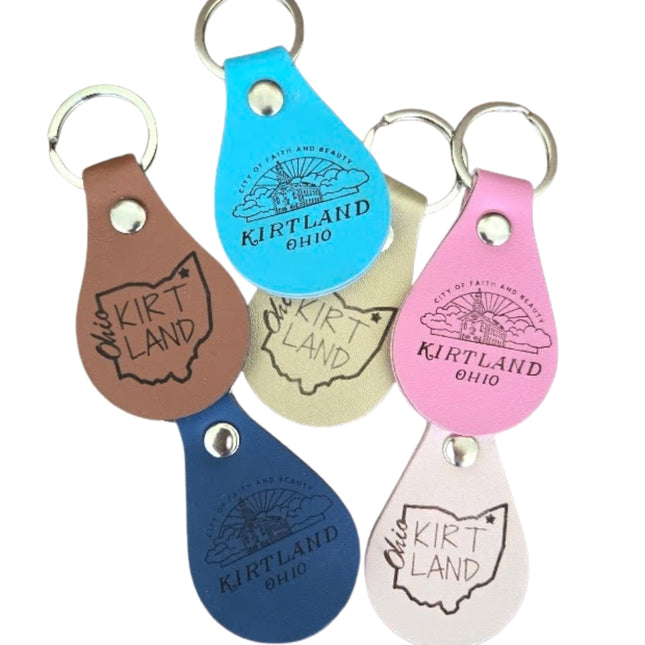Leather Keychain – Kirtland Heritage Inspired
