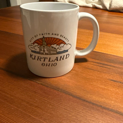 City of Faith and Beauty Kirtland Ohio ceramic mug