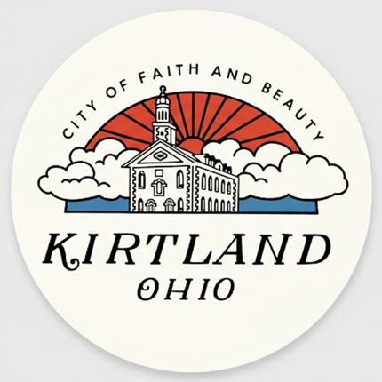 3 Inch Embroidered Patch – Kirtland Logo